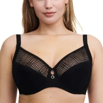 Chantelle BH Intrigue Full Coverage Underwire Bra Svart F 90 Dam