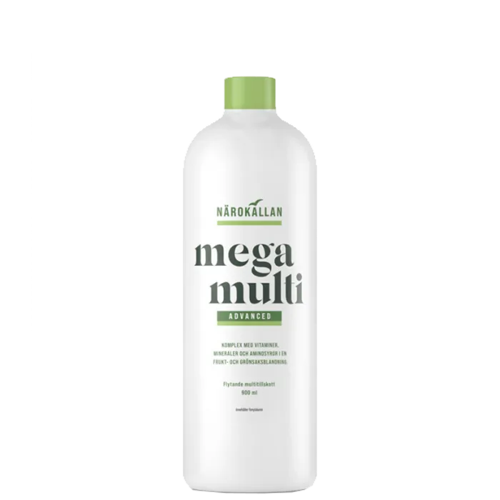 Mega Multi Advanced Flytande Multivitamin 900 ml