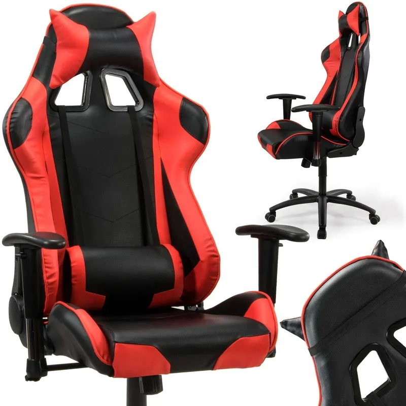 Kontorsstol för gamer Sofotel Inferno svart och röd