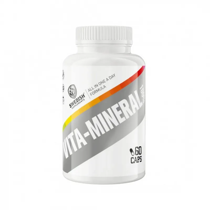 Swedish Supplements VitaMineral 100% 60 Kapslar