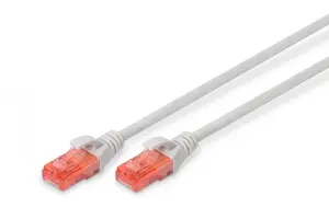 Digitus Patch Cord Lszh Rj-45 Cat 6 0.5m Grå