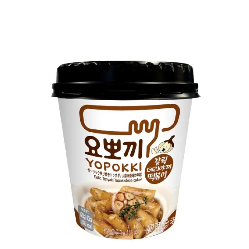 Ricecake Cup (Garlic) Yopokki