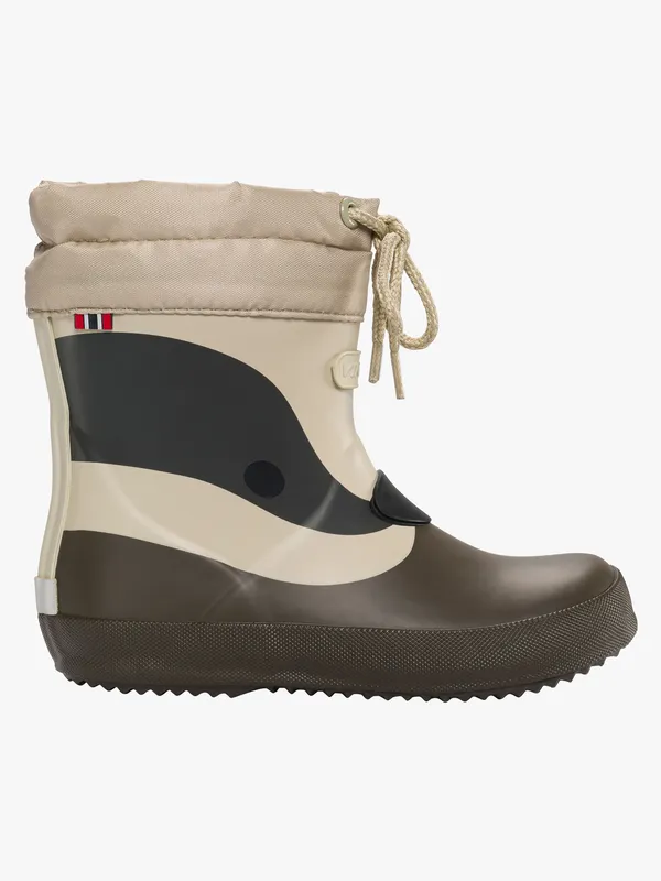 Viking Alv Indie Print Gummistövlar, Brown, 28
