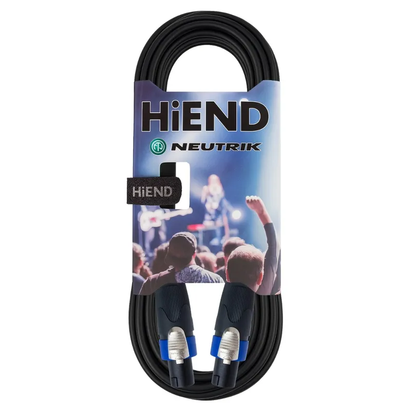HiEnd with Neutrik speakon-till-speakon-kabel 5 meter