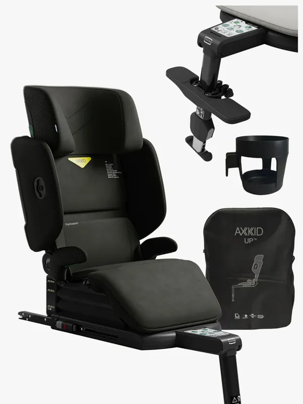 Axkid Up Bältesstol, Forest Moss Green - Bäst i test