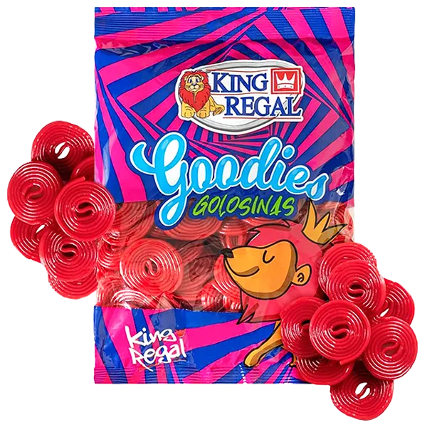 Jordgubbs Snurror Storpack – 1 kg