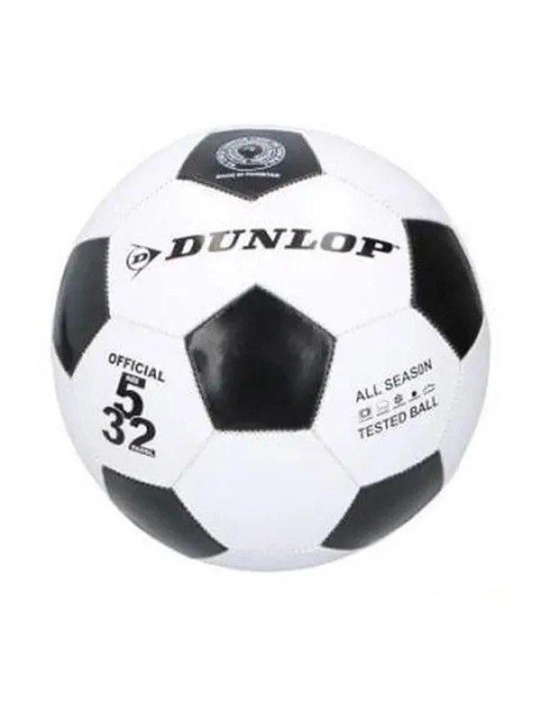 Dunlop - Football ball s.5 - Black