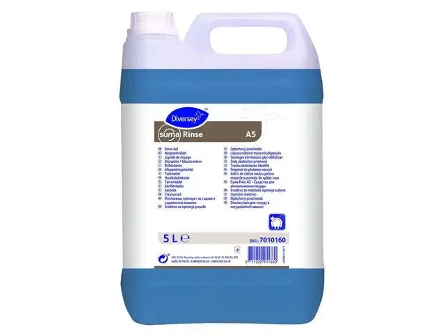 Torkmedel diskmaskin flytande - 5L Suma Rinse A5 - 2 st