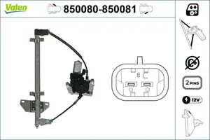 Fönsterhiss VALEO 850080