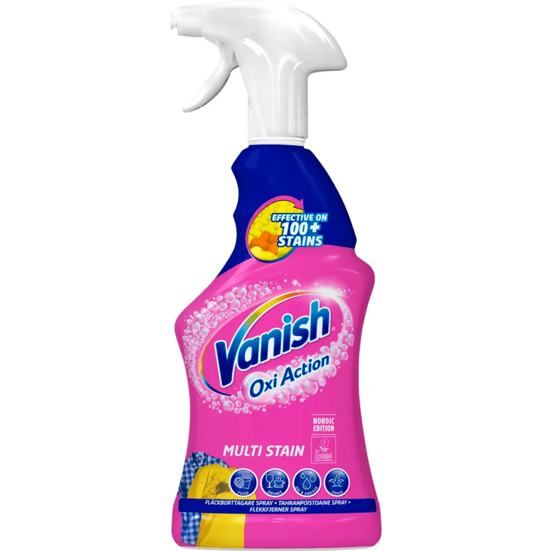 Fläckborttagning VANISH Oxi Action 750ml 6st
