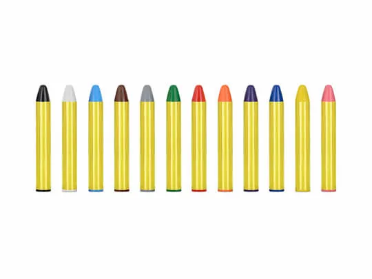 Ansiktsfärger storpack | 12 färger
