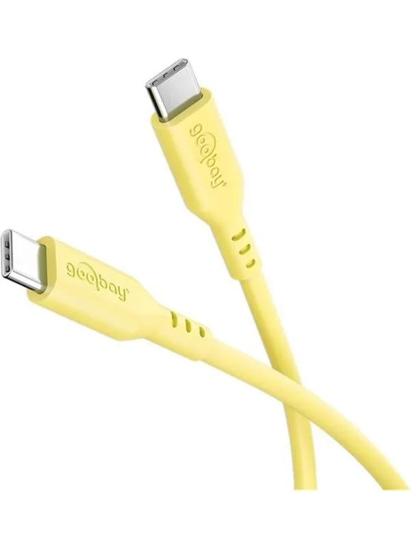 Pro USB-C USB-C - PD 60W - 1.5m - Gul - USB-kabel