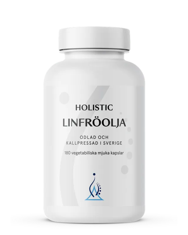 Linfröolja, 180 kapslar - Holistic