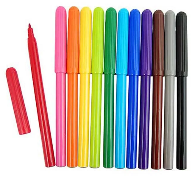 Fiberpenna SENSE 12 färger