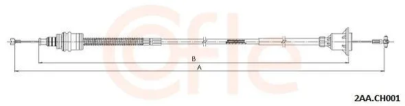 Kopplingsvajer COFLE 2AA.CH001