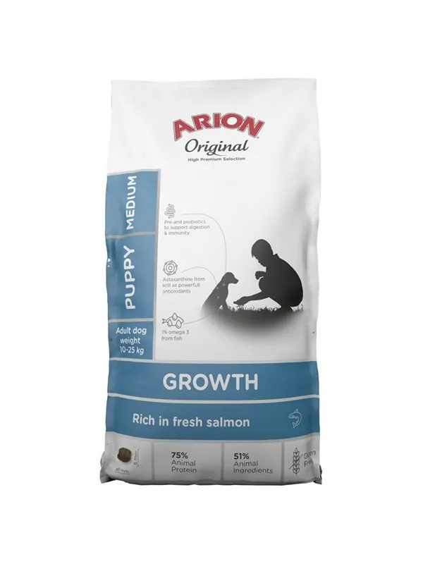 Arion Original Growth Puppy Medium Salmon