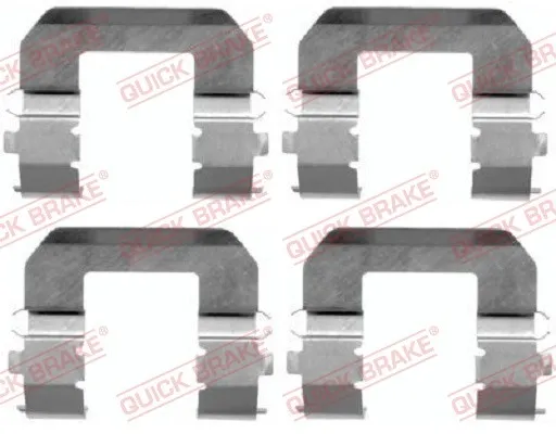 Monteringssats, bromsbelägg QUICK BRAKE 109-1617