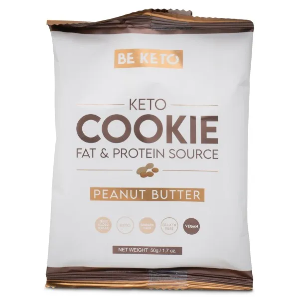 BeKeto KETO Cookie, Peanut butter, 50 g