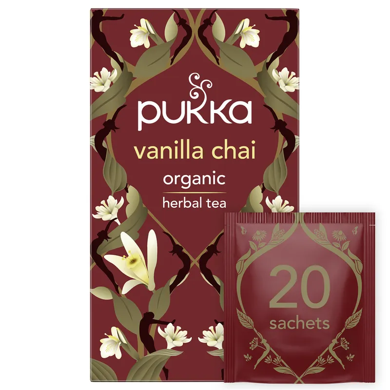 Pukka Te Vanilla Chai, 20 påsar