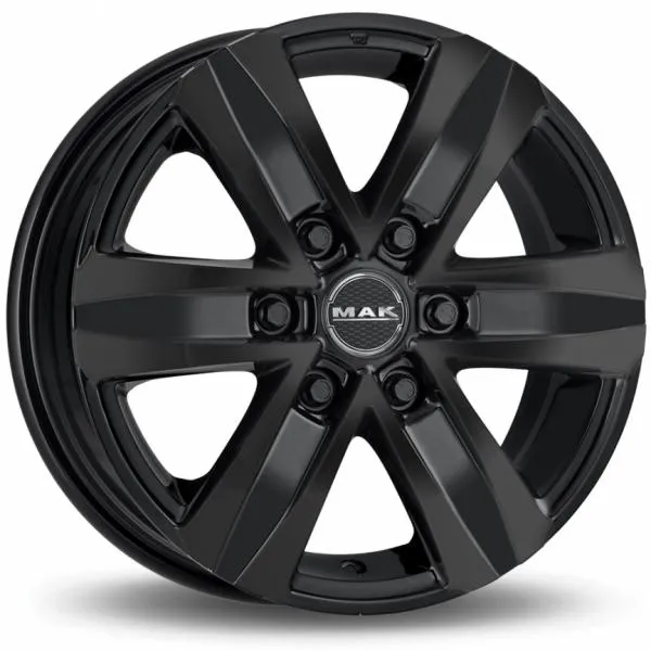MAK Stone6 T Gloss Black – 8/18 6/139.7 ET50 B93.099