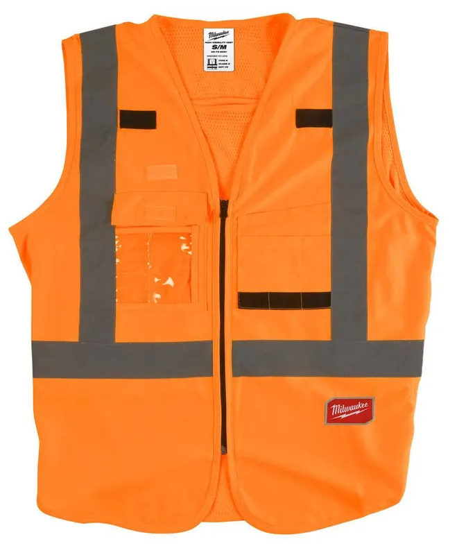 Milwaukee Hi Visible Säkerhetsväst varsel, orange Varsel, Orange