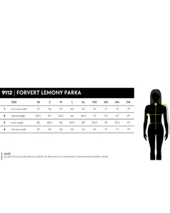 Forvert Lemony Parka Jacka Svart (#2439)