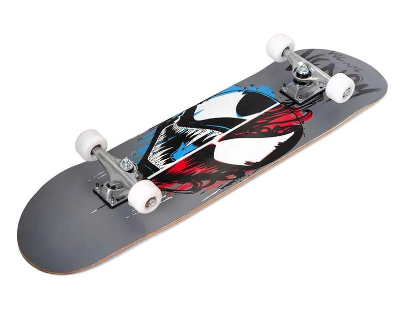 Venom Skateboard i trä 31'' - Blå/Röd