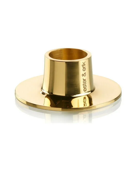 ester & erik ester & erik ljusstake blank 2-pack Guld