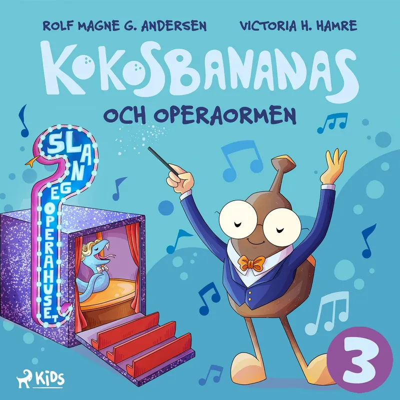 Kokosbananas och operaormen, Ljudbok
