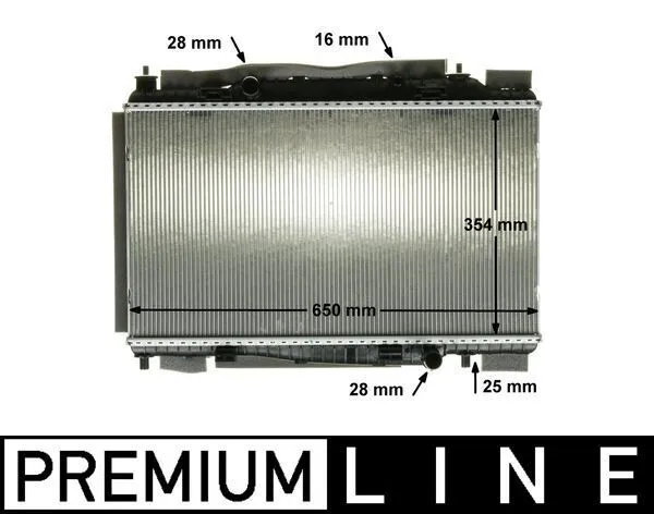 MAHLE CR 88 000P Kylare