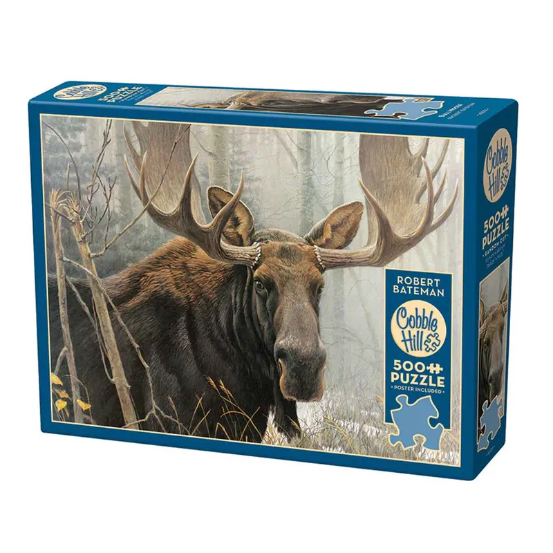 Pussel - Bull Moose, 500 bitar
