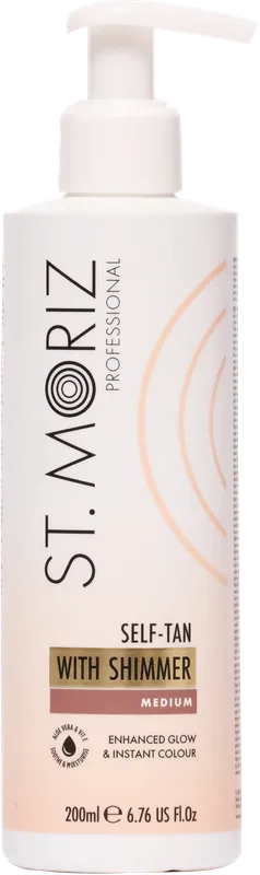 St Moriz Pro Insta-Grad Shimmer Tan Medium 200 ml