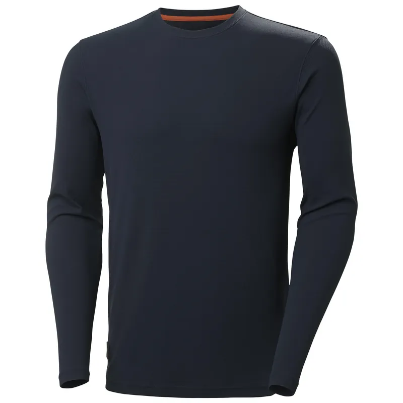 T-SHIRT 79329 TECH LÅNGÄRM MARINBLÅ XL | Beijerbygg Byggmaterial