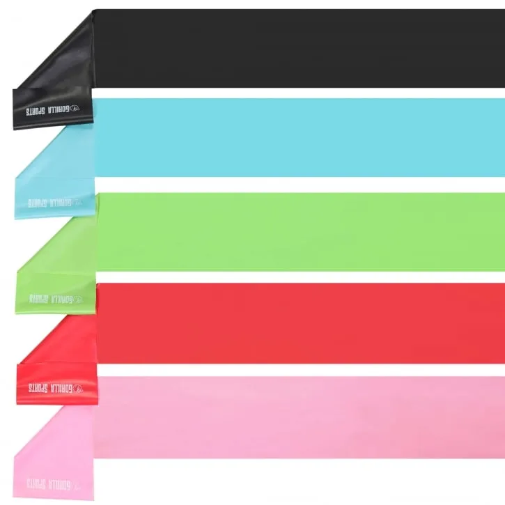 Latexband – 120cm/200cm – Svart – 120cm
