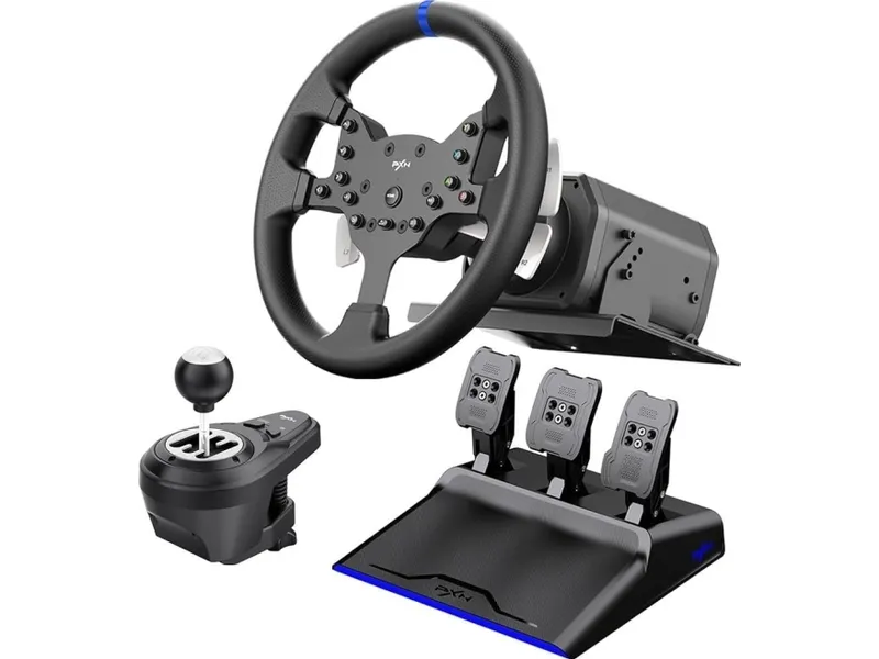 PXN Gaming Wheel -V99 - Steering wheel & Pedal set - Sony PlayStation 4