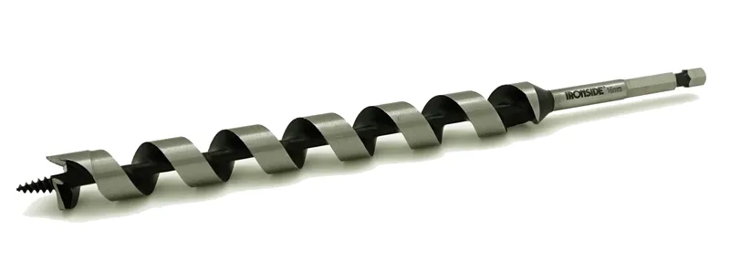 Ironside 201100 Träspiralborr 1/4″, 400 mm Ø14 mm