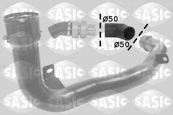 SASIC 3330058 Laddluftslang