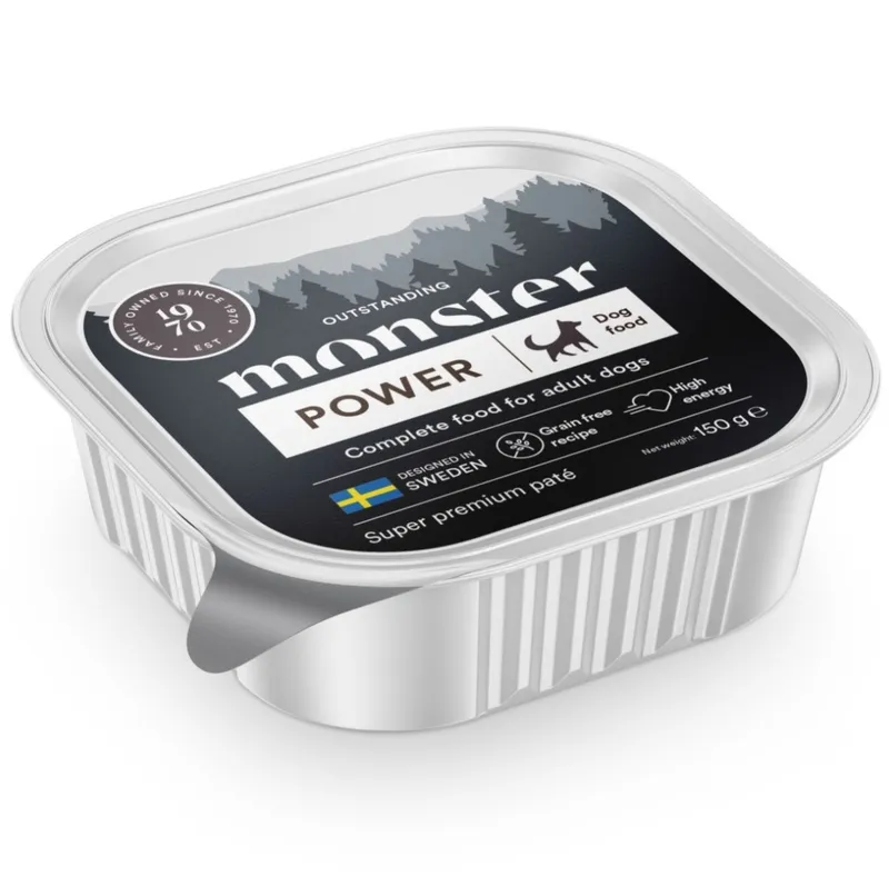 Dog Power Paté Tray Våtfoder för hund 150g