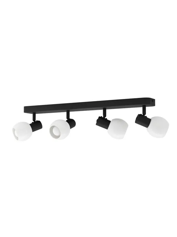 Eglo Castellazo Spotskena L580 4l E14 Svart/Vit