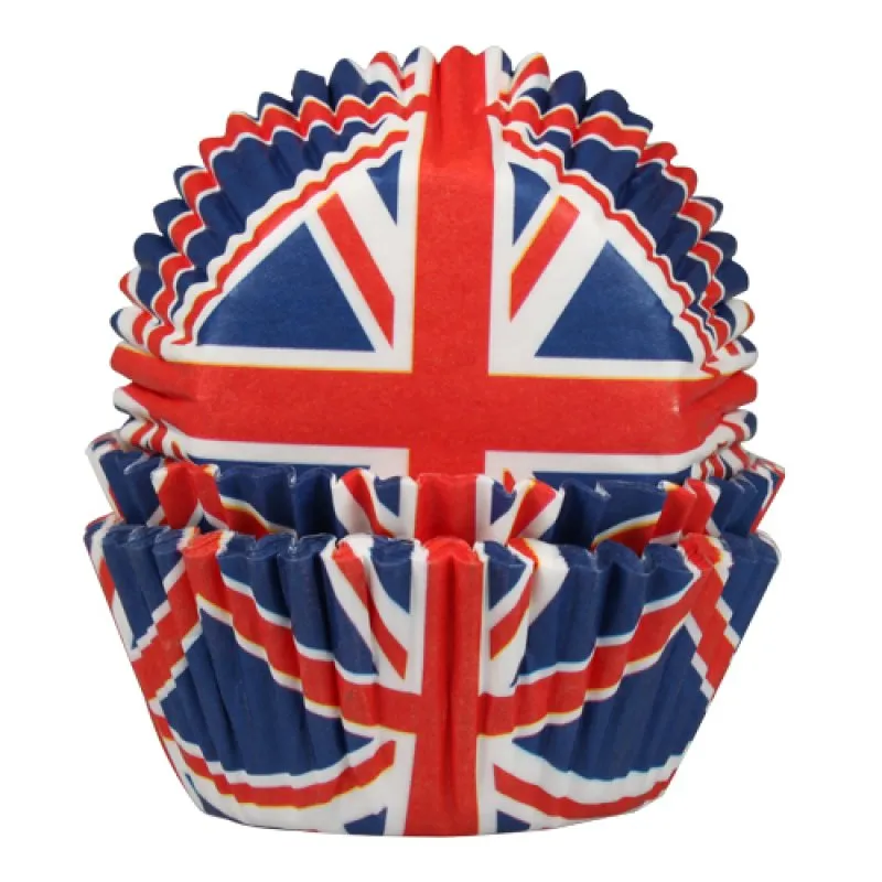 Muffinsformar England 50-pack
