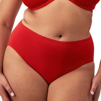 Elomi Trosor Smooth Full Brief Röd viskos 3XL/4XL Dam