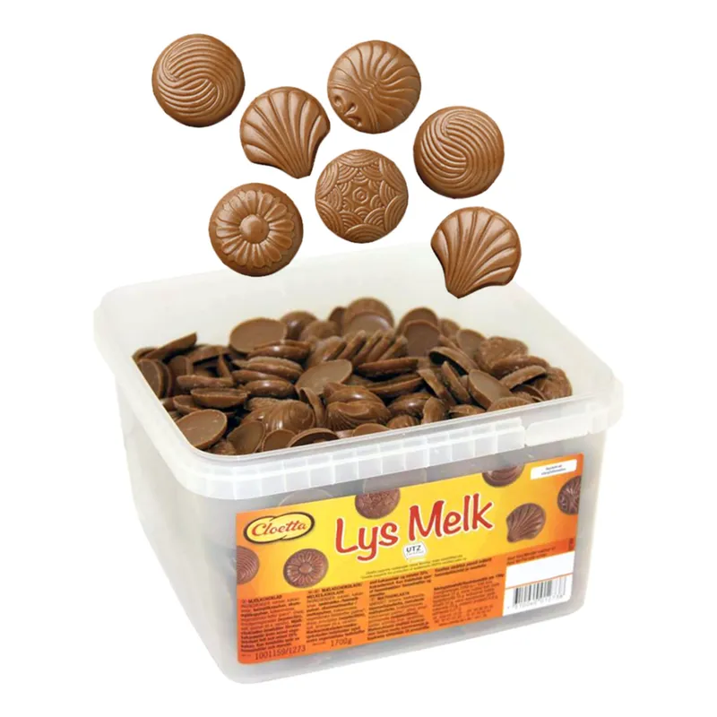 Cloetta Lys Melk Storpack – 1,7 kg