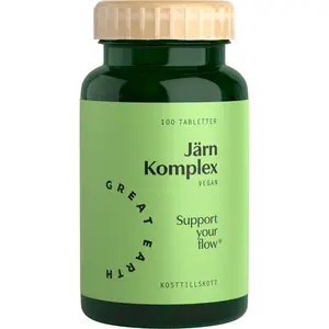 Great Earth Järn Komplex 25 mg 100 tabletter