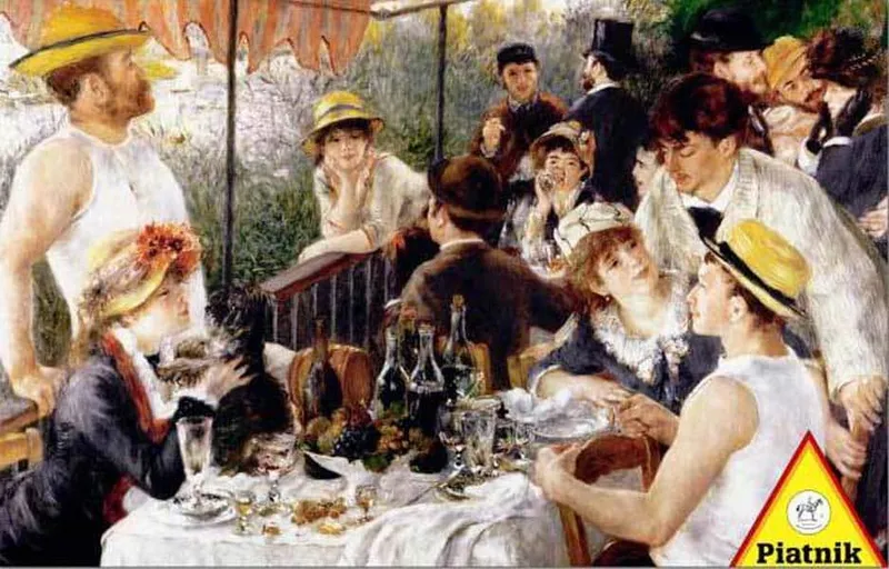 Pussel – Renoir: Roddarnas frukost 1000 Bitar