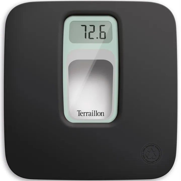 Terraillon Personvåg Frenchy 100% Re-Cycled & 1% for the Planet 160 kg