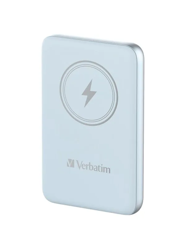 Verbatim Charge ’n’ Go wireless power bank - magnetic mount - Li-pol - 24 pin USB-C - 20 Watt - 10000 mAh