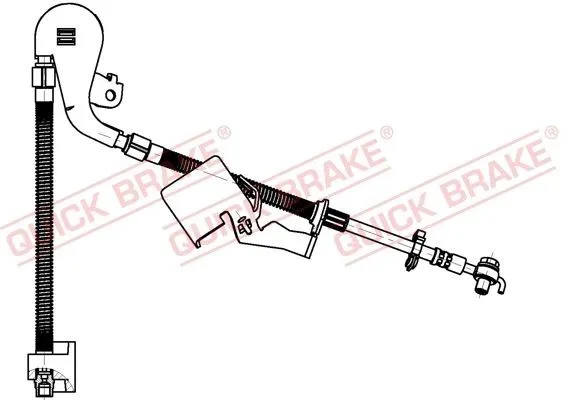 Bromsslang QUICK BRAKE 50.704X