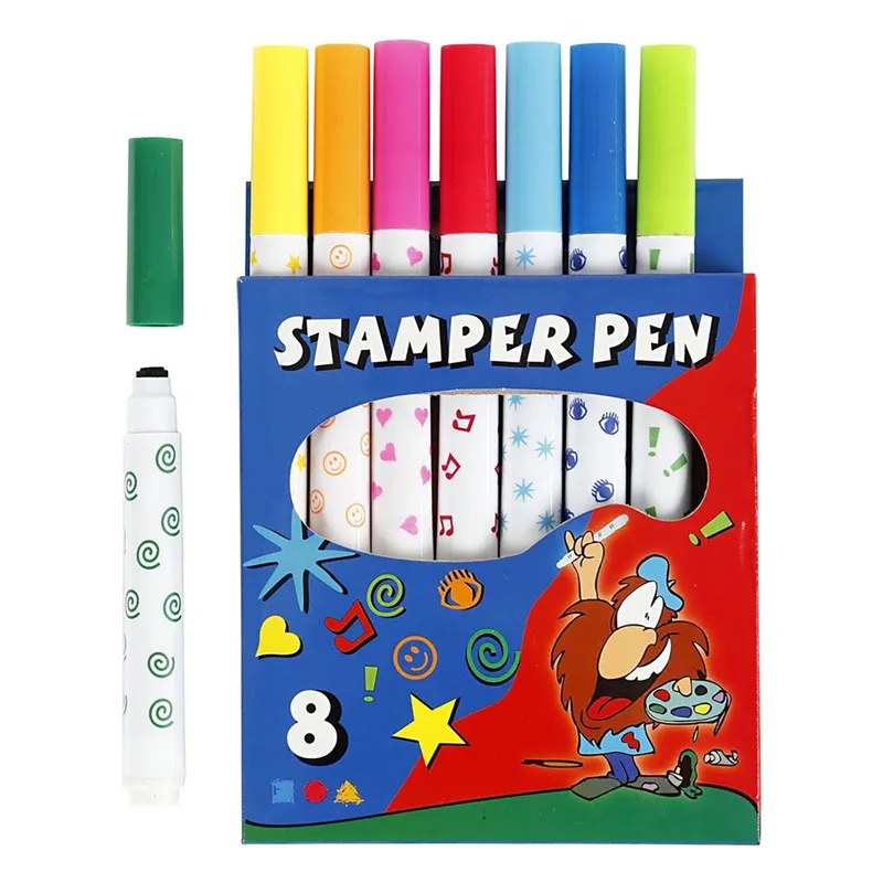 Stämpelpennor 8-pack Creativ Company