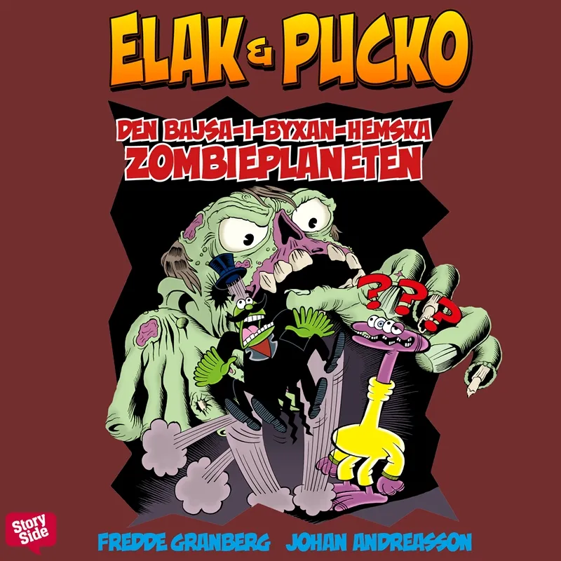 Elak & Pucko – den bajsa-i-byxan-hemska zombieplaneten, Ljudbok