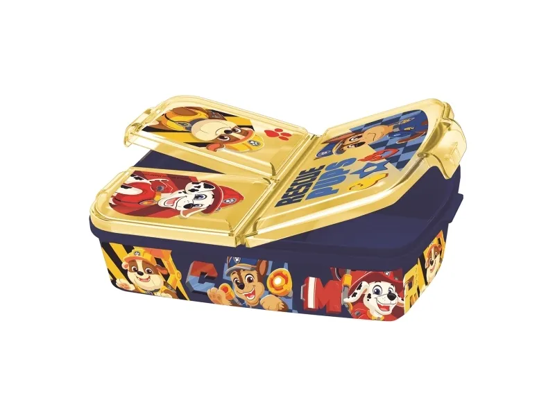Euromic 088808735-81620 PAW PATROL lunchbehållare med 3 fack